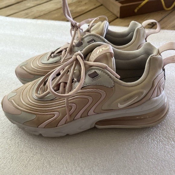 Nike Air Max 270 React ENG Photo White Dust Rose Pink Sz 7.5 CK2595-001 - Picture 4 of 8